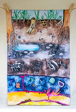 Load image into Gallery viewer, The Wonderie Play Cloth - Beneath my feet
