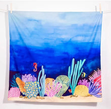 Load image into Gallery viewer, The Wonderie Play Cloth - Amongst Corals
