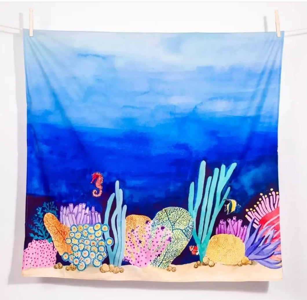 The Wonderie Play Cloth - Amongst Corals