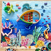 Load image into Gallery viewer, The Wonderie Play Cloth - Amongst Corals
