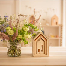 Load image into Gallery viewer, Babai wooden magnetic house
