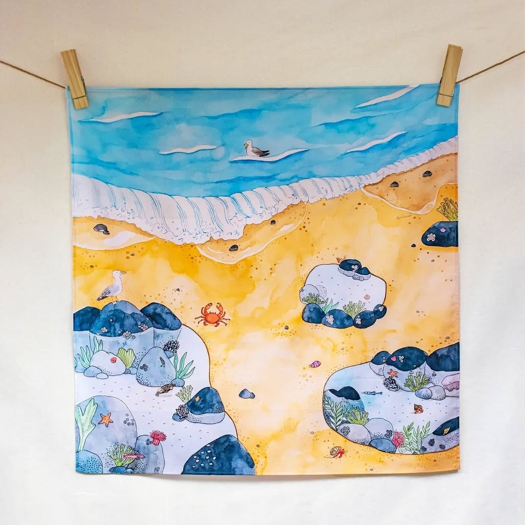 The Wonderie Play Cloth - Rock Pool Life