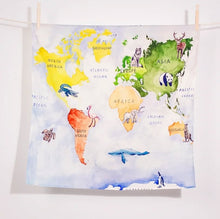 Load image into Gallery viewer, The Wonderie Play Cloth - Our World
