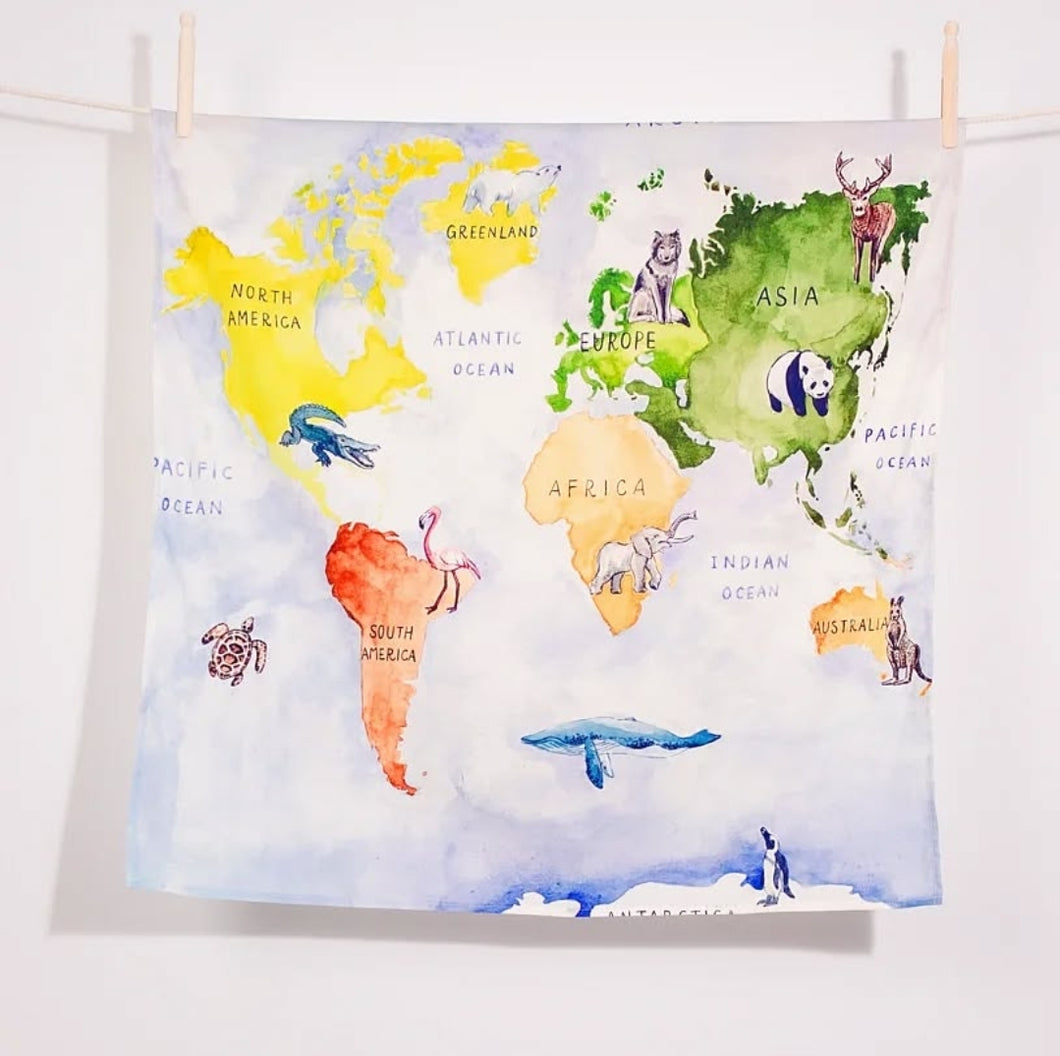 The Wonderie Play Cloth - Our World