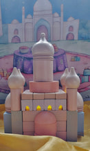 Load image into Gallery viewer, Pastel coloured Masjid Church Building Blocks Set
