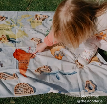 Load image into Gallery viewer, The Wonderie Play Cloth - Our World
