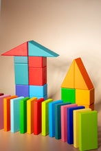 Load image into Gallery viewer, Rainbow Building block sets
