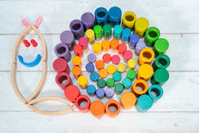 Load image into Gallery viewer, Loose Parts 267pc set with Rainbow Arches
