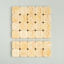 Load image into Gallery viewer, Wooden Math Cube Board
