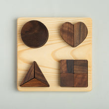 Load image into Gallery viewer, Wooden Fractions Puzzle
