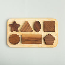 Load image into Gallery viewer, Wooden Shapes Puzzle
