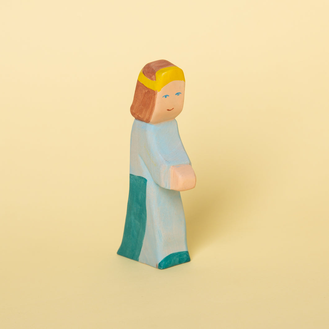 Blue female Figurine