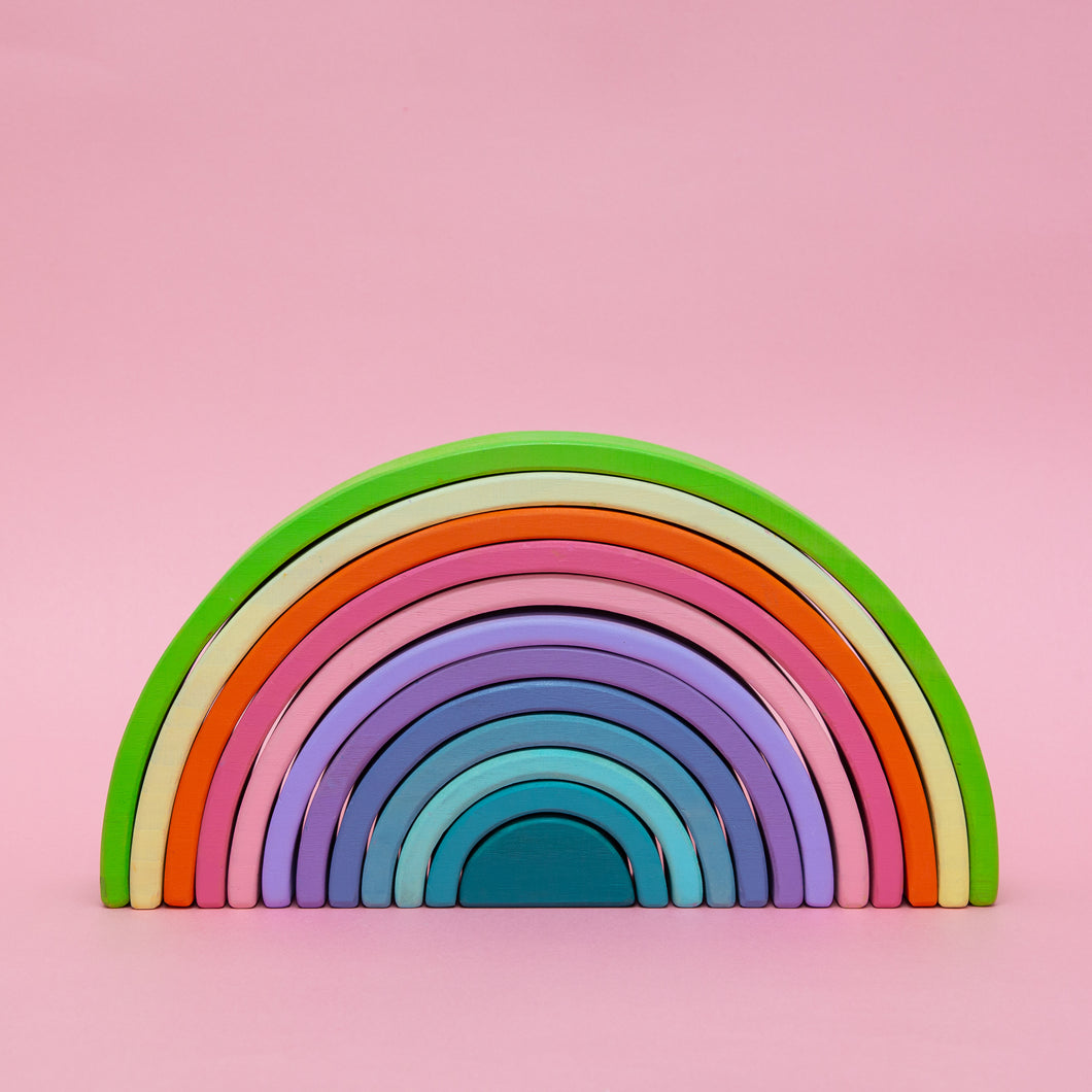 Rainbow Stacker (Pastel)