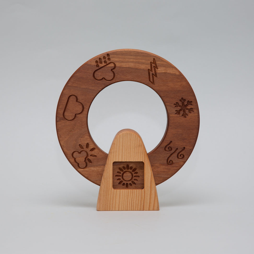 Wooden Weather Wheel