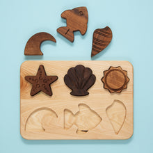 Load image into Gallery viewer, Wooden Sea Life Puzzle
