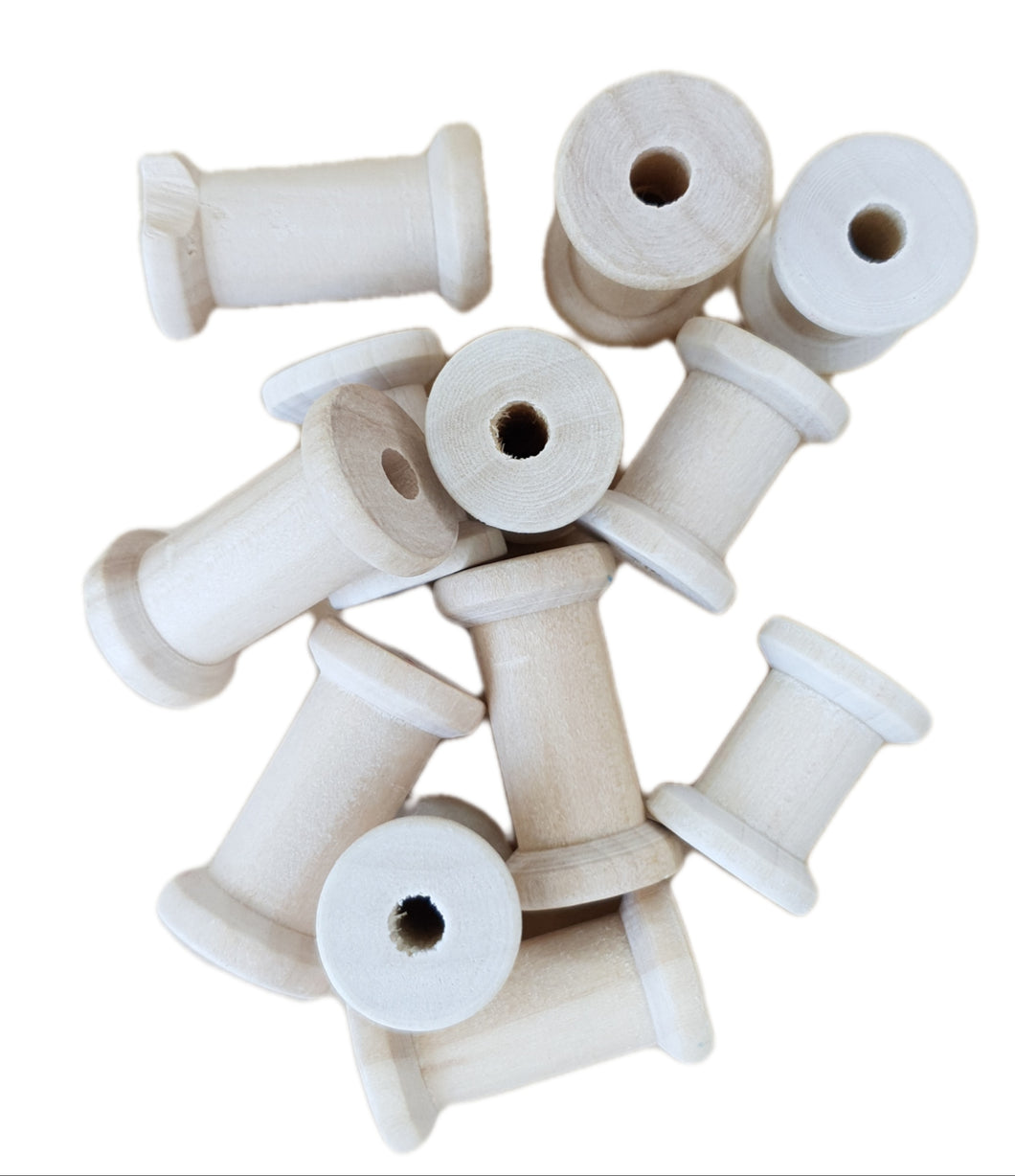 Loose Parts Cotton Reels