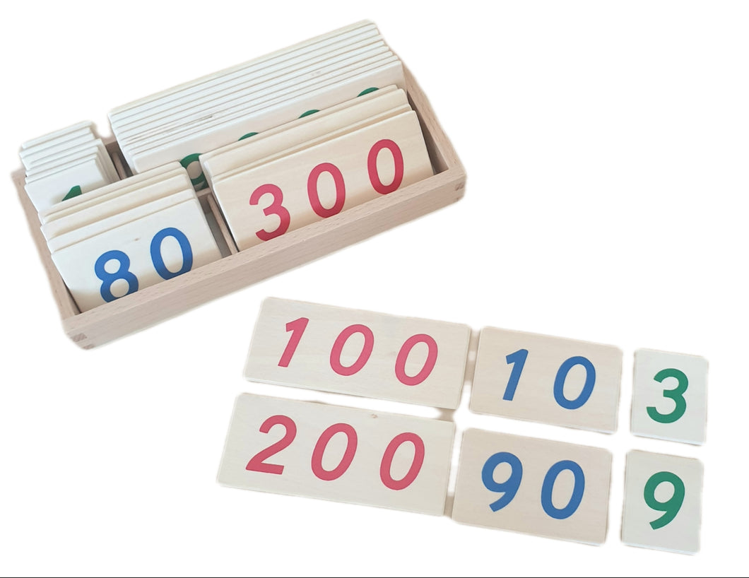 Place Value Number Cards Set